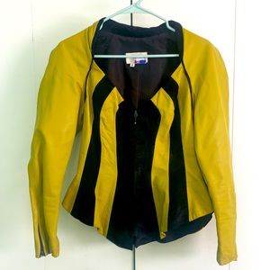 Vintage Cache leather jacket